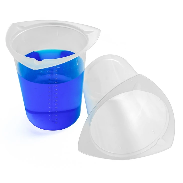 실험실 사용을위한 50ml Tri-corner Beakers