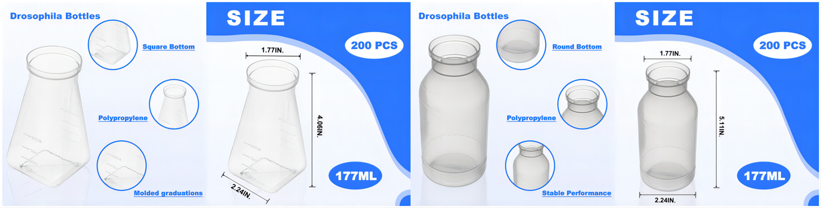 Drosophila Bottles Drosophila Bottles