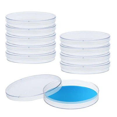 공장 도매 실험실 용품 90*15mm 페트리 접시