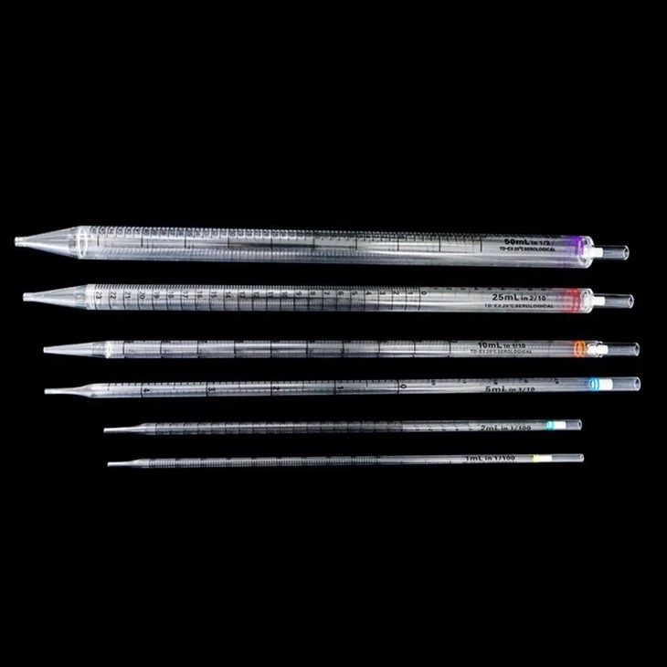 Sterile Serological Pipettes-1ML, 2ML, 5ML, 10ML, 15ML, 50ML