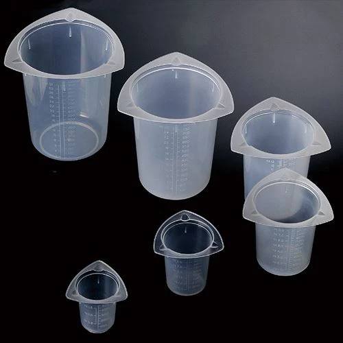 오토클레이브가 가능한 비커 트라이코너 디자인 강한 의료용 폴리프로필렌