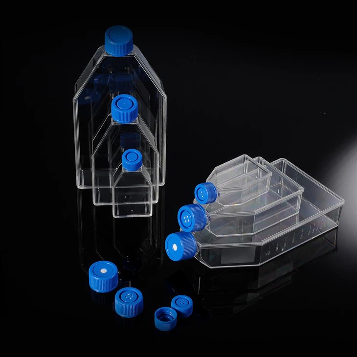 25cm2 Cell Culture Flask, Plug Seal Cap, TC, Sterile 5/pk, 40/cs