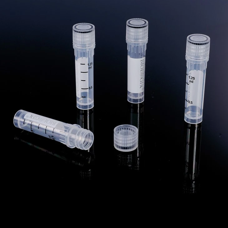 2ml Cryo Vial Plastic Disposable Freezing Freeze Cryo Cryogenic Vials