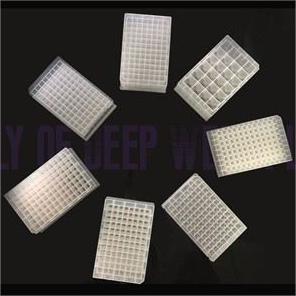 Factory Wholesale 96 Deep Well Plates U V Bottom Round Square Wells 0.5ml 1.0ml 1.6ml 2.2ml 10mlDeep Well Plates Kinfisher Flex