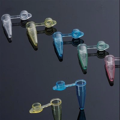 0.2ml 단일 플랫 캡 돔 캡 PCR 튜브