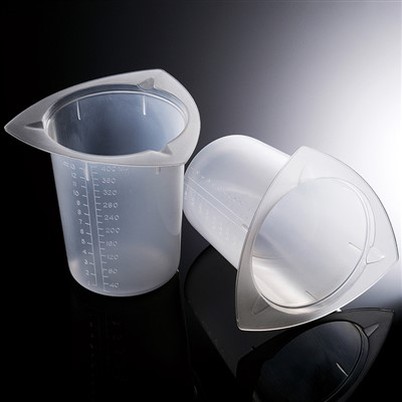 실험실 사용을위한 400ml Tri-corner Beakers