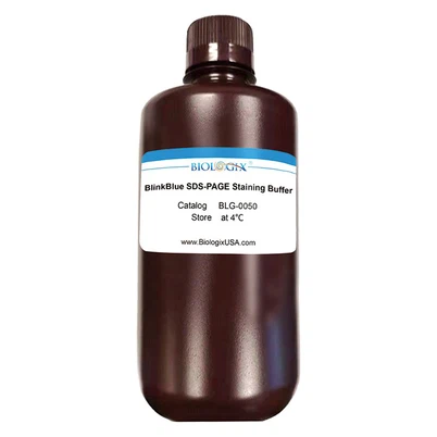 Biologix BlinkBlue™ 단백질 염색 버퍼 단 10분!