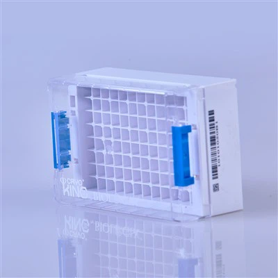 Biologix SBS 형식 극저온 랙 96-자동 작업을 위해 완벽하게 극저온 바이알을 포맷합니다.