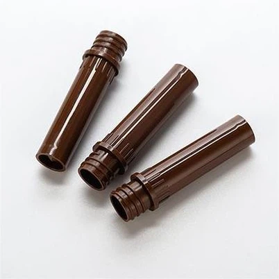 브라운 셀프 스탠딩 스크류 캡 마이크로튜브