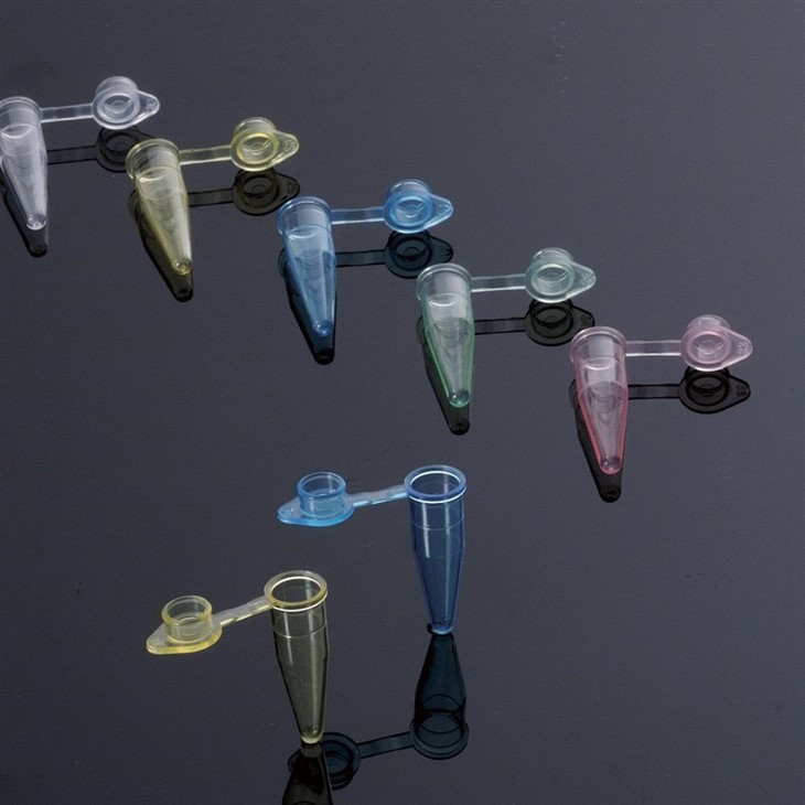 0.2ml PCR Tubes With Flat Top Highly Transparent Single Tubes