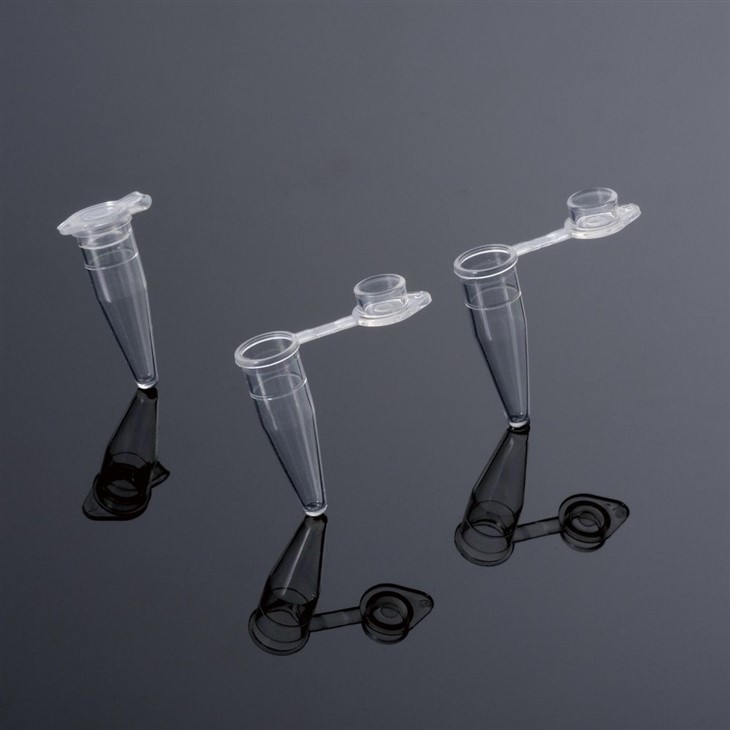 0.2ml PCR Tubes With Flat Top Highly Transparent Single Tubes