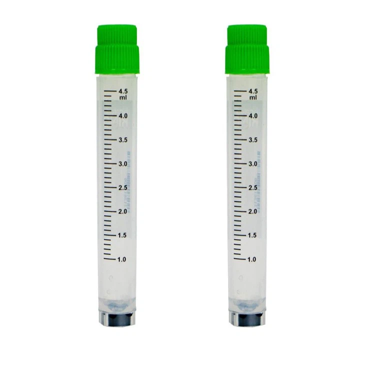 0.5ml, 1.0ml, 1.5ml, 2.0ml, 5.0ml Cryogenic Vials With Multi Barcodes