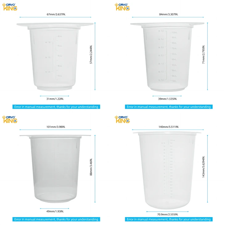 50ml Tri-corner Beakers For Laboratory Use